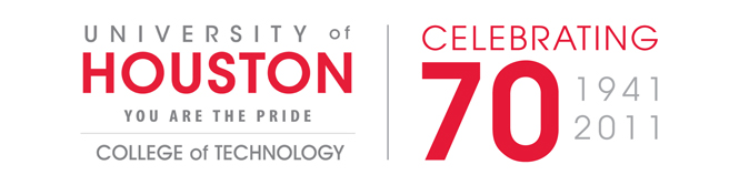 UofH-CollegeOfTechnology-70th-Logo