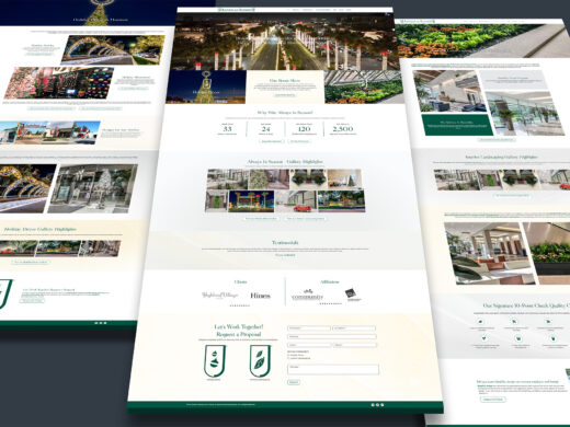 Always In Season website redesign collage