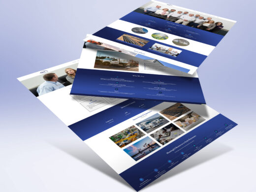 Apex Heritage Group website redesign collage