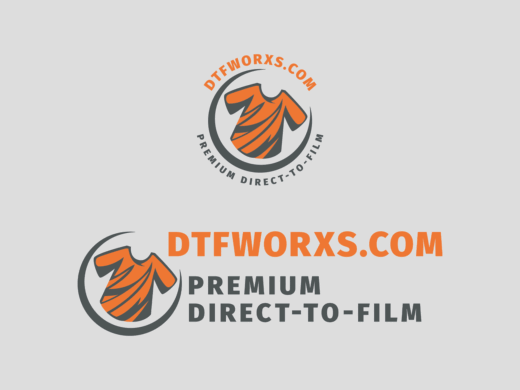 DTF Worxs branding animated